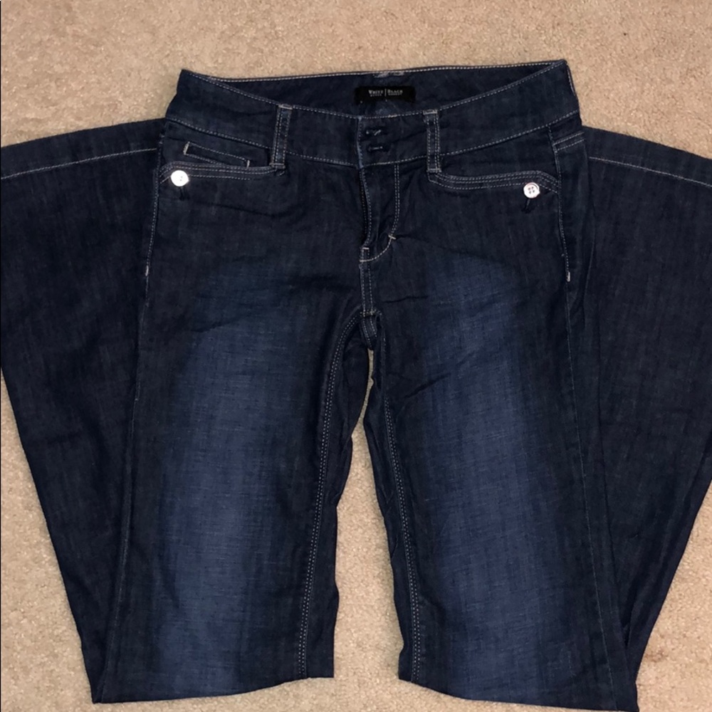 WHBM Trouser Leg Jeans (fit like a size 2)